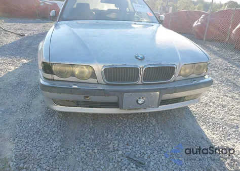 2001 BMW 740Il from USA, damaged, VIN WBAGH83441DP20011